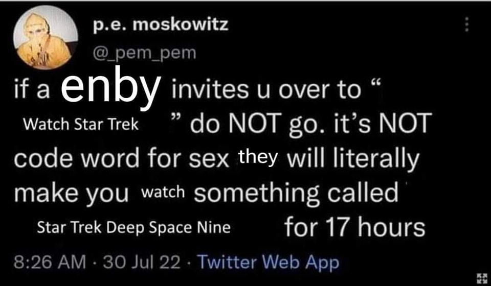 The meme is a screenshot of a Twitter post that reads: "if a 2 year old and a 300 year old man were to have a conversation...". The text is followed by a series of "..." and then "I would say to the 300 year old man: 'so you've lived through two centuries of everything... what's changed for you?'"